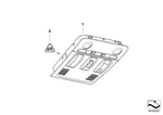 61319225535 - Vehicle Electrical System: Switch Unit Roof for BMW Image