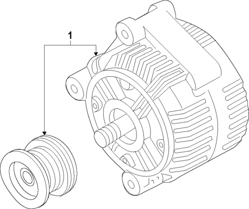 Alternator for 2016 BMW X3 #0