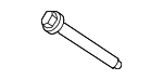 33366874882 - Body: Impact Bar Mount Bolt for BMW Image