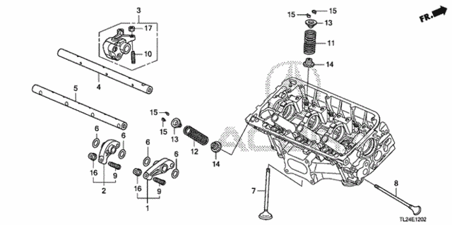 Valve - Rocker Arm (RR.) (V6) for 2011 Acura TSX #0