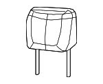 7DR27LXBAB - Body: Headrest for Mopar Image