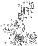68004092AA - Interior Trim: Front Seat Recliner Potentiometer for Mopar Image