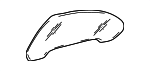 10440821 - Body: Door Glass for Cadillac: XLR Image