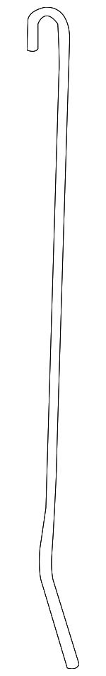 12830745 - Body: Operating Rod for Saab: 9-3 Image