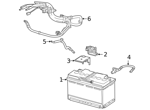 Battery for 2022 Mercedes-Benz GLE 450 SUV #2