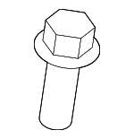 6503343 - Emission System: Bracket Screw for Chrysler: 300 | Dodge: Charger, Magnum | Jeep: Liberty Image