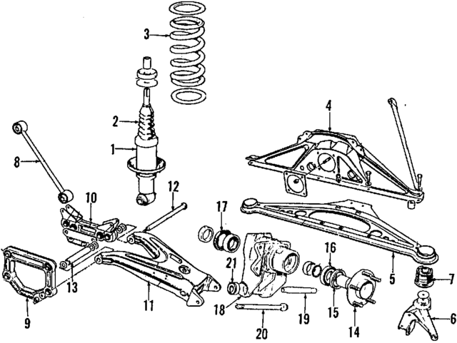 MNA3548AA - Suspension: Dust Shield for Jaguar Image