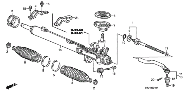 P.S. Gear Box for 2005 Honda Pilot #0