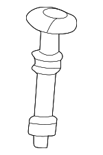 81343TZ5A01ZF - Body: Headrest Guide for Acura Image