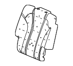 81727TYAA21 - Body: Seat Back Pad for Acura Image