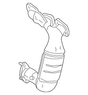 5L8Z5G232CC - : 2002-2007 Ford Exhaust Manifold for Ford: Escape | Mercury: Mariner Image