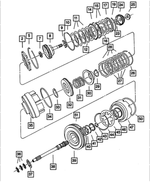 4567262 - Automatic Transaxle 4 Speed: Thrust Bearing for Chrysler: 200, 300, 300M, Concorde, Pacifica, PT Cruiser, Sebring, Town &amp; Country, Voyager | Dodge: Avenger, Caravan, Challenger, Charger, Dakota, Durango, Grand Caravan, Intrepid, Journey, Magnum, Neon, Nitro, Ram 1500, Stratus | Jeep: Liberty, Wrangler | Ram: 1500, C/V, Dakota, ProMaster 1500, ProMaster 2500, ProMaster 3500 Image