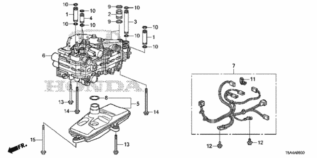 AT Valve Body for 2016 Honda Fit #0