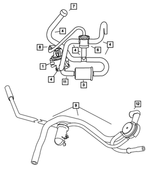 53013376AB - Emission Systems: Leak Detection Pump Filter for Mopar Image