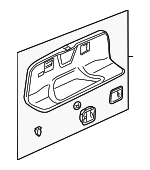 4E0867975M9X7 - Body: Trunk Lid Trim for Audi: A8 Quattro, S8 Image