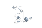 2544301900 - Brake System: Brake Booster for Mercedes-Benz: E350, GLC300 Image