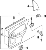 K2AA68550H75 - : Door Trim Panel for Kia Image