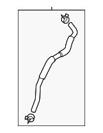 FZ23199LX - Cooling System: Outlet Hose for Mazda: 3, 6, CX-3, CX-30, CX-5 Image