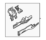 LR061805 - : Apron/Rail Assembly for Land Rover: Discovery, Range Rover, Range Rover Sport Image