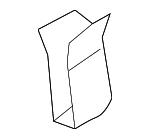 N91242501 - Body: Retaining Strip U-Nut for Porsche: 718 Boxster, 718 Cayman, 718 Spyder, 911, Boxster, Cayenne, Cayman, Macan, Panamera, Taycan Image