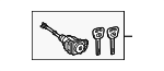 690520E130 - Body: Cylinder &amp; Keys for Lexus: RX350, RX350L, RX450h, RX450hL Image