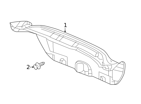 Interior Trim - Trunk for 2014 Honda Civic #0