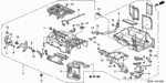 90121SR3003 - Electrical/Exhaust/Heater/Fuel: SCREW, TAPPING (5X12) for Acura Image
