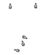 155305933 - Body: Fender Liner Clip for Nissan Image