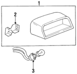 5976194 - Electrical: High Mount Lamp for Buick: Skylark Image
