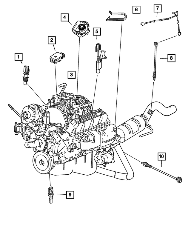 53009672 - Emission Systems: Emission Hose Connector for Mopar Image image