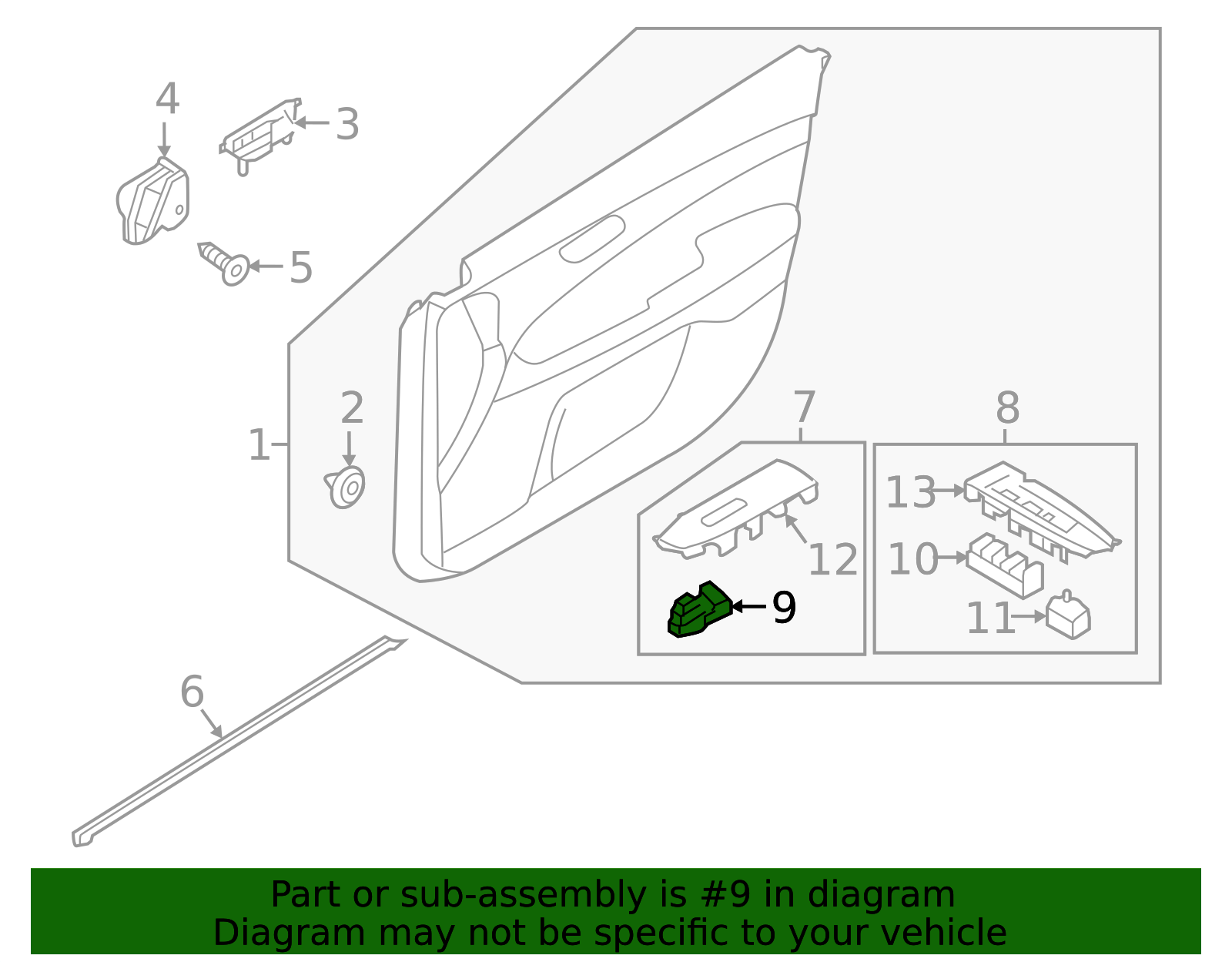 93576-M6020 - Window Switch 2022-2024 Kia Forte | Kia.Parts Store