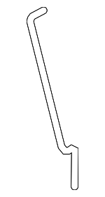 72113TBG305 - Body: Lock Rod for Honda: Civic Image