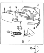 3512500 - : 1993-1997 Volvo 850 - Frame for Volvo: 850 Image