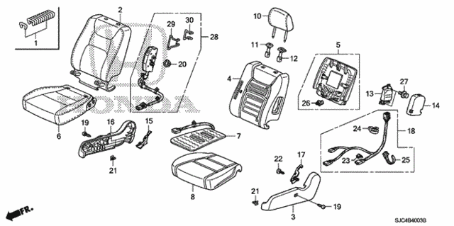 Front Seat (R.) (2) for 2012 Honda Ridgeline #0