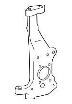 4320250040 - Suspension: Knuckle for Lexus: LS460, LS600h Image