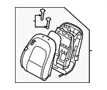 883023J060V9D - : Seat Back Assembly for Hyundai Image