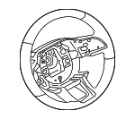 T2H43494PVJ - : Steering Wheel for Jaguar Image