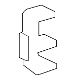 8712407030 - HVAC: Heater Core Clamp for Toyota: Avalon, Camry, Highlander, RAV4, Tundra, Venza Image