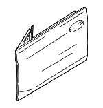 41007482646 - : Door Shell for BMW: 640i xDrive Gran Turismo Image