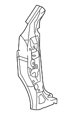 G62705RWMA - Body: Hinge Pillar Reinforced for Nissan Image