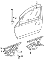 4769928 - Body: Glass for Mopar Image