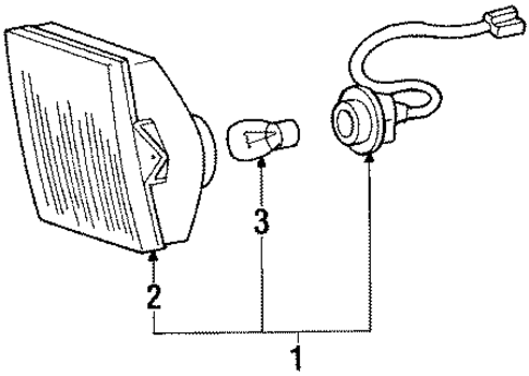 Signal Lamps for 1986 Mitsubishi Mighty Max #0