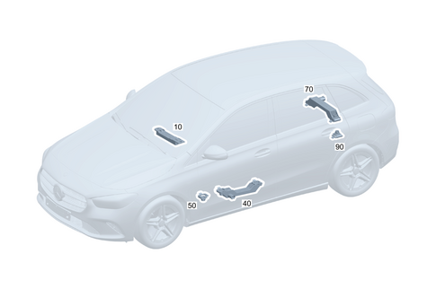 Keyless-Go for 2020 Mercedes-Benz GLA 250 #0