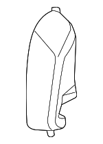 20592077088U73 - Body: Bolster Cover for Mercedes-Benz Image