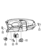 68072003AB - Electrical: Headlamp Switch for Mopar Image