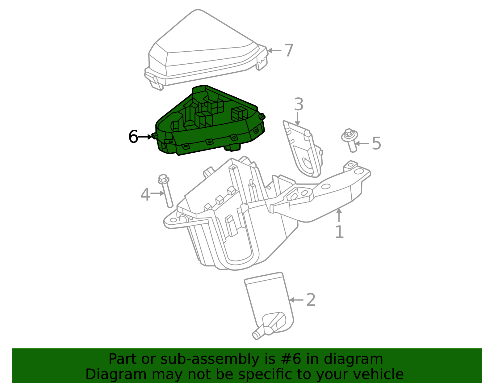 2025-2026 Volvo EX90 Fuse And Relay Center 32265696 | OEM Parts Online