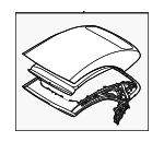 54348492531 - Body: Top Assembly for BMW: 430i, 430i xDrive, M4, M440i, M440i xDrive Image