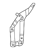 54348494382 - Body: Frame Assembly Bracket for BMW: 430i, 430i xDrive, M4, M440i, M440i xDrive Image