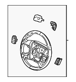 DA5Z3600AA - Steering: Steering Wheel for Lincoln: MKS Image