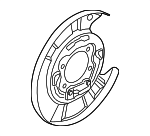 582523T500 - : Backing Plate - Passenger Side (RH) for Kia: K900 Image